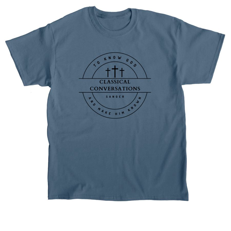 Classical Conversations Sanger, a Indigo Blue Classic Unisex Tee