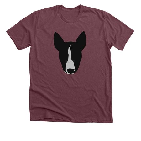 Bantam (Twee), a Heather Maroon Premium Unisex Tee