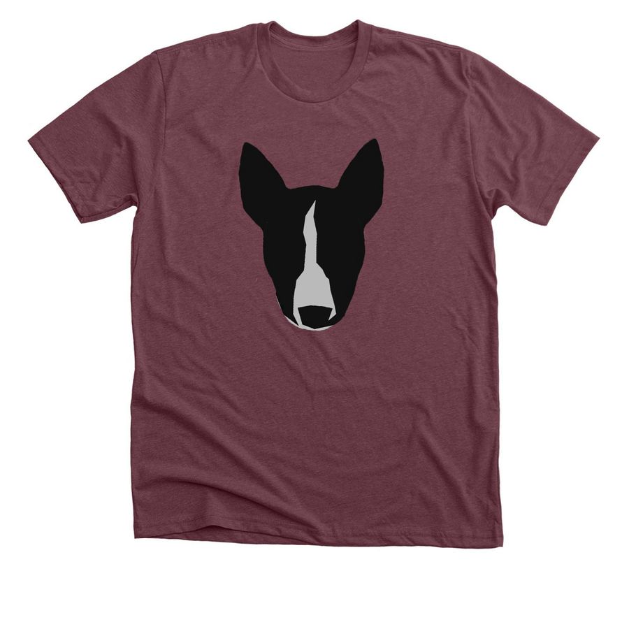 Bantam (Twee), a Heather Maroon Premium Unisex Tee