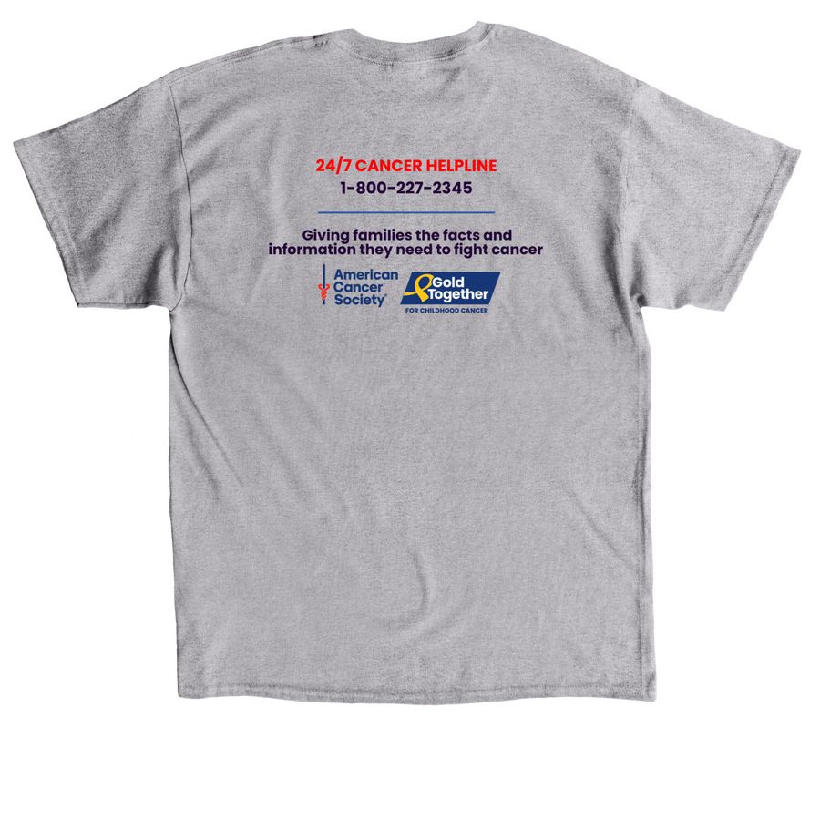 LHS ACS T-Shirt, a Sport Grey Classic Unisex Tee (back-view)