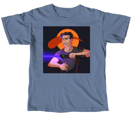 The Sword and the Sean, a Blue Jean Comfort Colors Unisex Tee