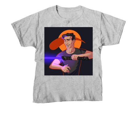 The Sword and the Sean, a Sport Grey Youth Unisex Tee