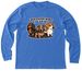 Easily Distracted By Weiners, a Heather True Royal Premium Long Sleeve Tee