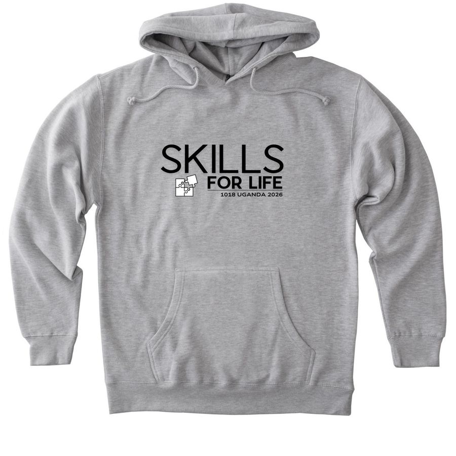 Preparing our girls for the future!, a Grey Heather Heavyweight Pullover Hoodie