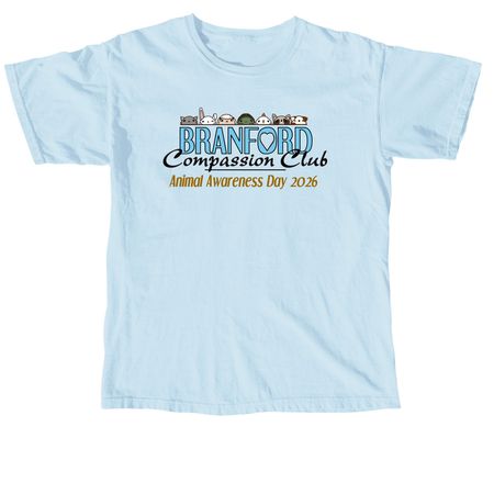 BCC Animal Awareness Day 2026, a Chambray Comfort Colors Unisex Tee