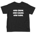 Cole's Courageous Crew, a Black Toddler Tee (back-view)