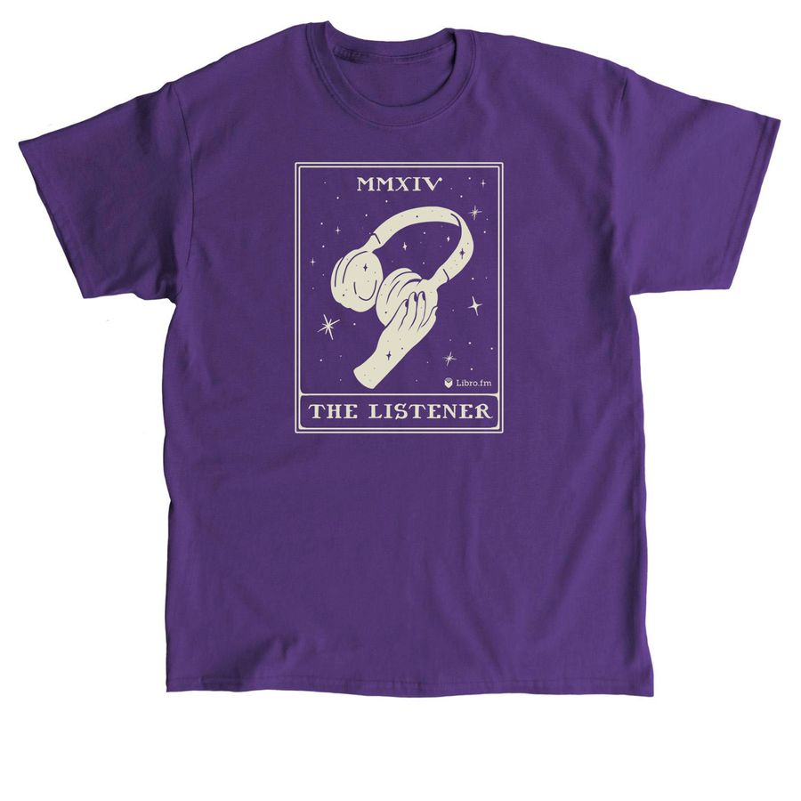 The Listener, a Purple Classic Unisex Tee