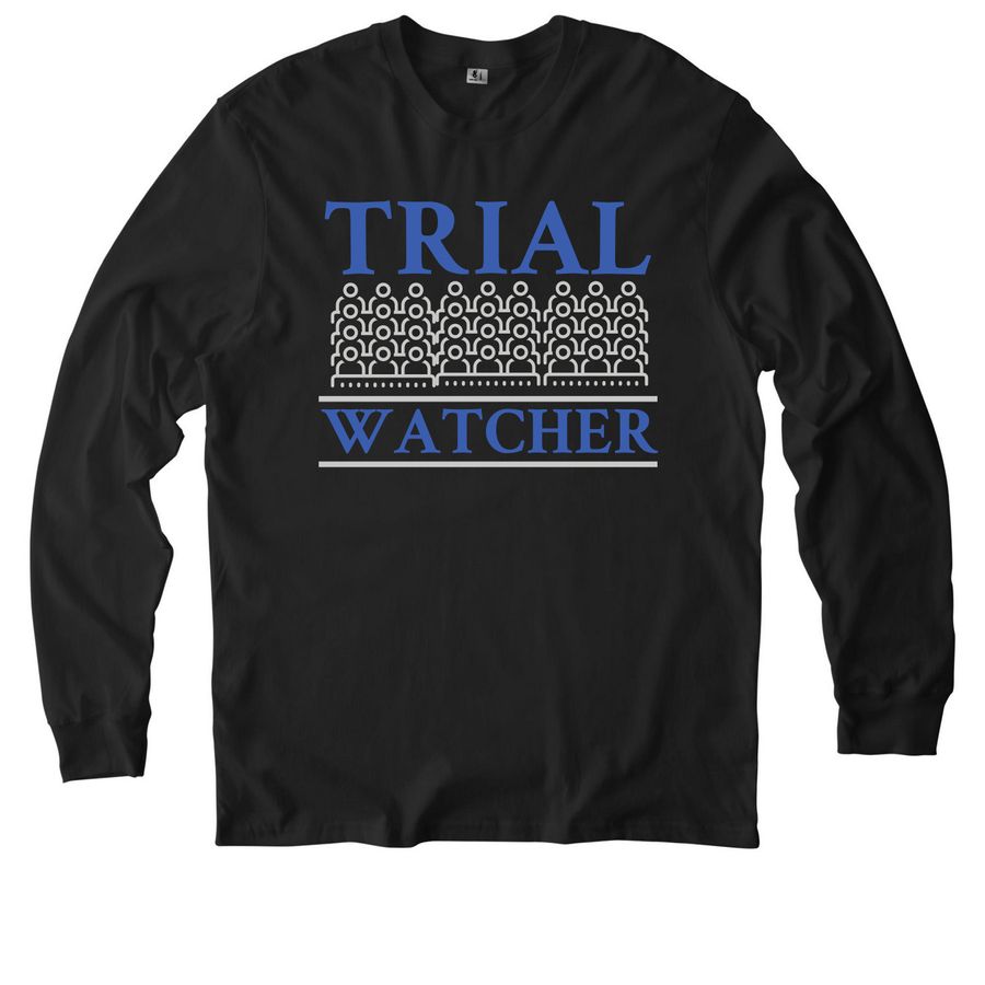 Trial Tee, a Deep Black Allmade Organic Cotton Long Sleeve Tee
