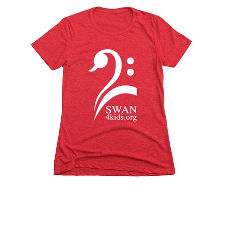 SWAN 4 Kids | Camp 2026 Limited Edition, a Red Women's Slim Fit Tee