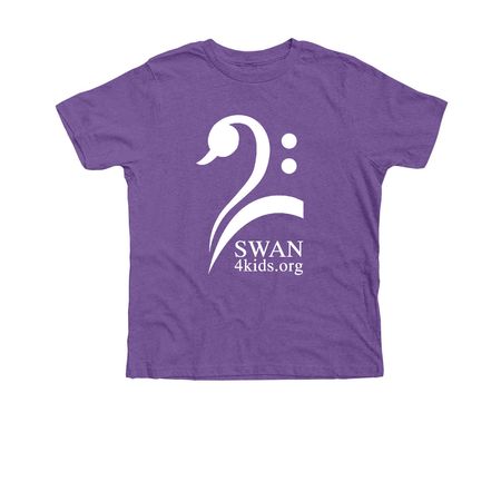 SWAN 4 Kids | Camp 2026 Limited Edition, a Heather Team Purple Premium Youth Tee