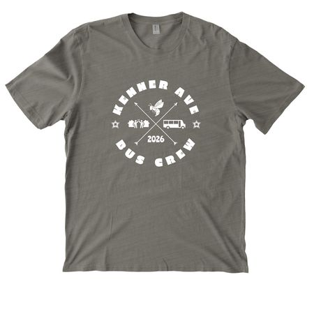KABC Light, a Driftwood Grey Allmade Organic Cotton Mineral Dye Tee
