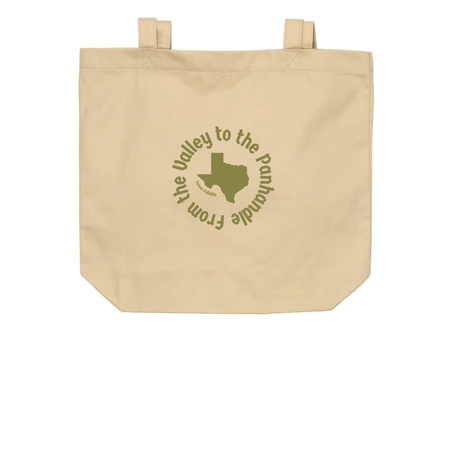 From the Valley to the Panhandle Tote, a Oyster Organic Cotton Tote Bag