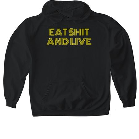THE MOST HONEST SHIRT EVER, a Black Gildan Softstyle Pullover Hoodie