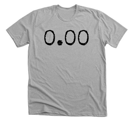 0.00, a Athletic Heather Premium Unisex Tee