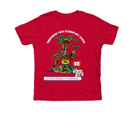 TPES FLL Team Shirt, a Heather Red Premium Youth Tee