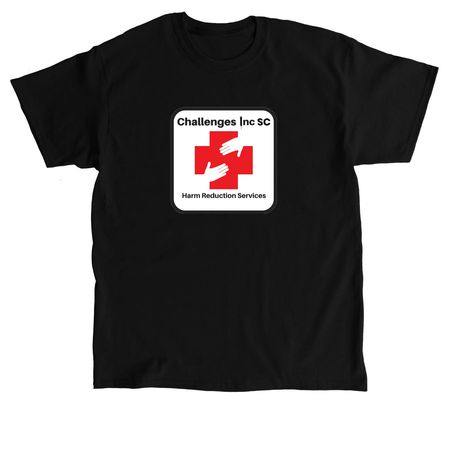 Challenges Inc SC Logo, a Black Classic Unisex Tee