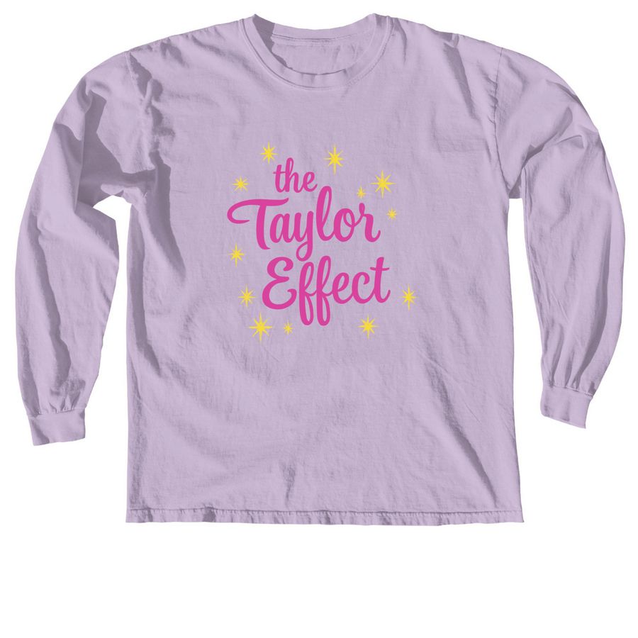 Spring Taylor Effect, a Orchid Comfort Colors Long Sleeve Tee