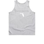 South Walton RSR Tank Tops, a Sport Grey Classic Unisex Tank Top (back-view)