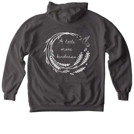 Wear Kindness, Support Ashley, a Pepper Comfort Colors Pullover Hoodie