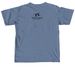 i heart winooski., a Blue Jean Comfort Colors Unisex Tee (back-view)