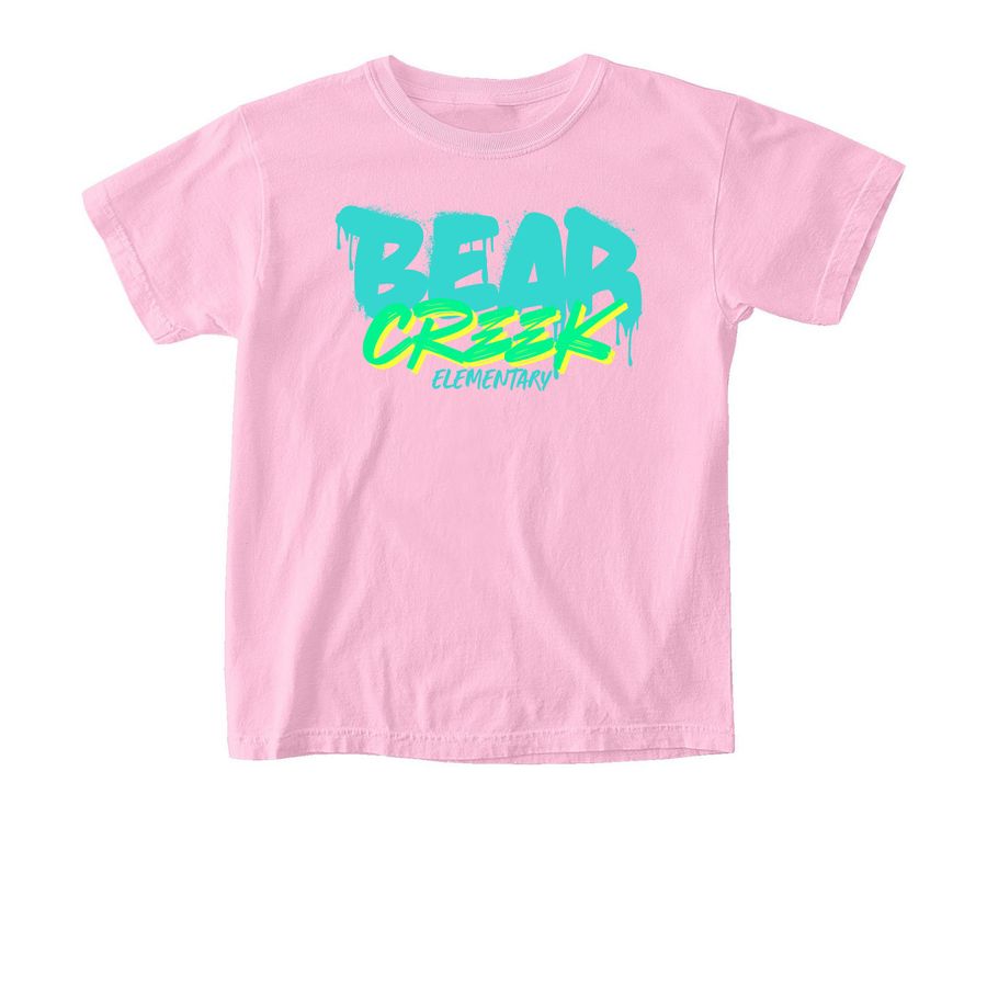BCE Drip, a Blossom Comfort Colors Youth Tee