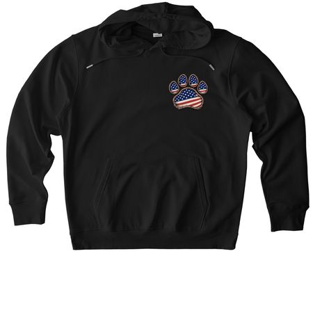 All American Team Pups, a Black Stanley/Stella Unisex Cruiser 2.0 Pullover Hoodie
