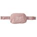 White Outline Owl-Hip Pack, a Rose Quartz Matte Hip Pack