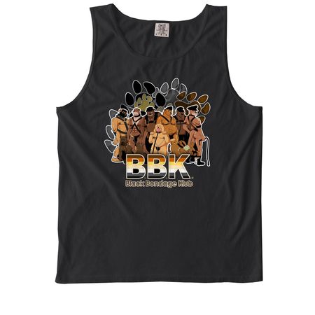 B.B.K. Pt. 2, a Black Comfort Colors Tank Top