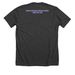 Love Is Kind. If it isn't kind, it isn't love., a Dark Grey Heather Premium Unisex Tee (back-view)