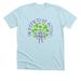 KEEN To Be Active, a Heather Ice Blue Premium Unisex Tee