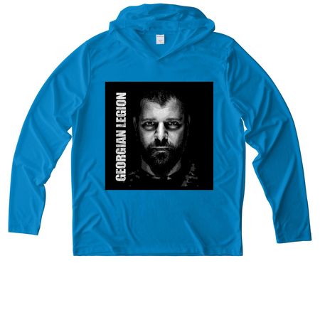 Georgian Legion ? Still Standing, a Sapphire UV Performance Long Sleeve Hoodie