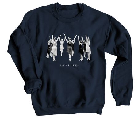 INSPIRE 2026 (Limited Edition), a Navy Crewneck Sweatshirt