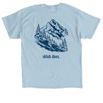 got snow?, a Light Blue Classic Unisex Tee (back-view)