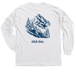 got snow?, a White Classic Long Sleeve Tee (back-view)