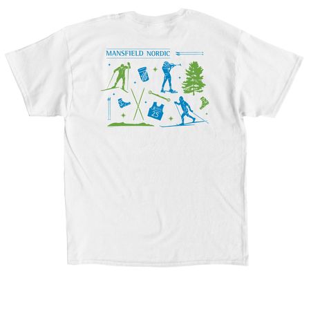 Mansfield Nordic Pro x Kai Miller #1, a White Classic Unisex Tee