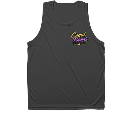 Performance Wear&nbsp;, a Iron Grey Unisex Performance Tank