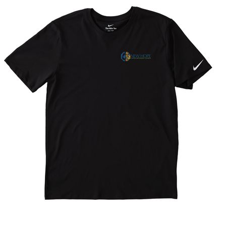 New Hope Active Wear, a Black Nike Dri-FIT Jersey Blend Performance Tee