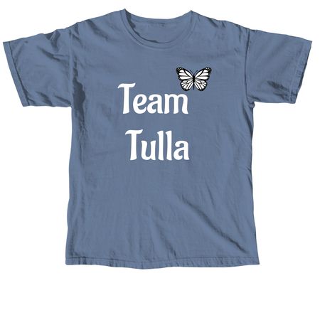 Team Tulla Tees, a Blue Jean Comfort Colors Unisex Tee