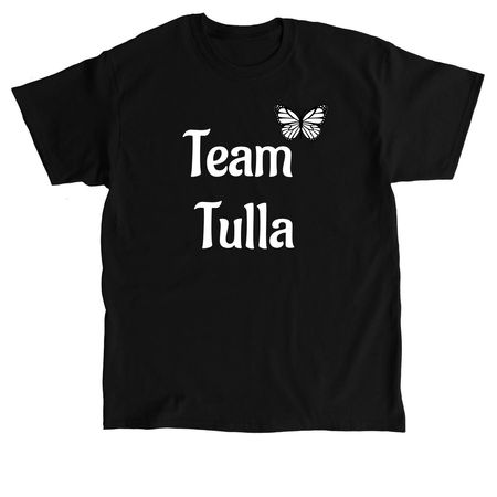 Team Tulla Tees, a Black Classic Unisex Tee