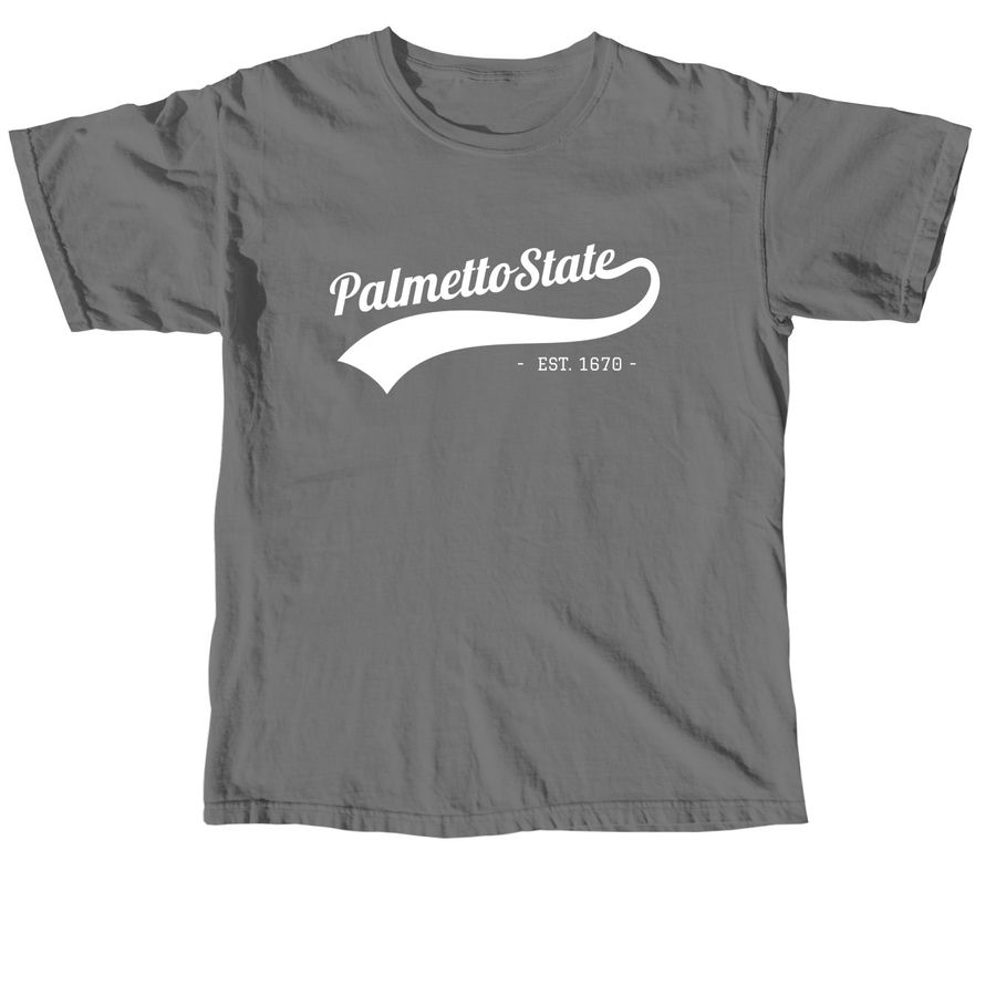 "The Palmetto State Style" - Shirts, a Grey Comfort Colors Unisex Tee