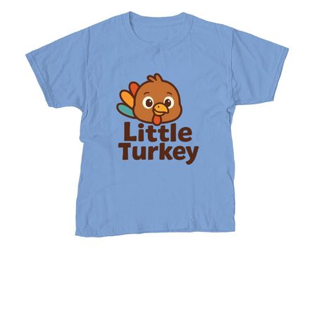 The ?Little Turkeys? Gamer Tops, a Carolina Blue Youth Unisex Tee