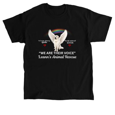 "For Apollo", a Black Classic Unisex Tee
