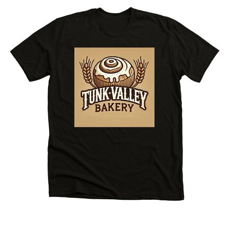 Tunk Valley Ranch & Bakery Official Shirt, a Solid Black Blend Premium Unisex Tee
