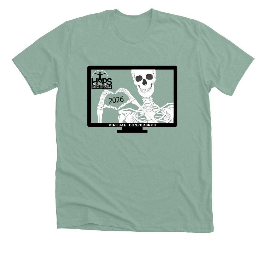 HAPS VC3 Shirts and Hoodies, a Heather Dusty Blue Premium Unisex Tee