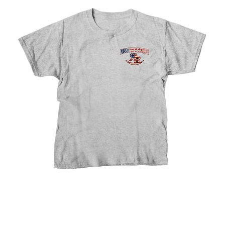 Rockin R 4th of July&nbsp;, a Sport Grey Youth Unisex Tee