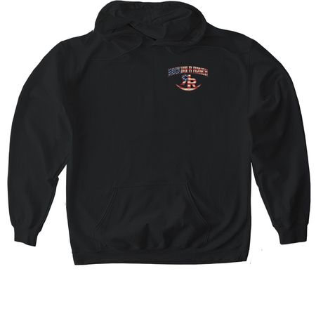 Rockin R 4th of July&nbsp;, a Black Gildan Softstyle Pullover Hoodie