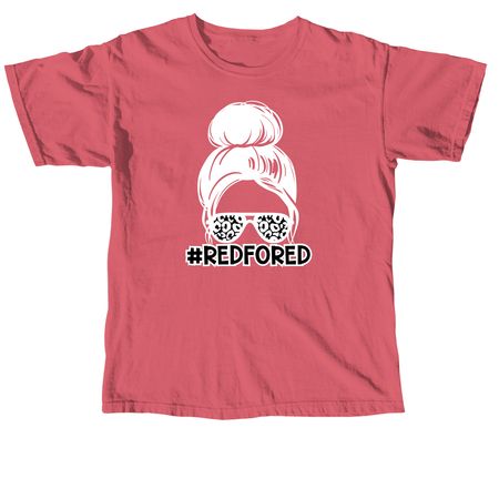 Girl7, a Crimson Comfort Colors Unisex Tee