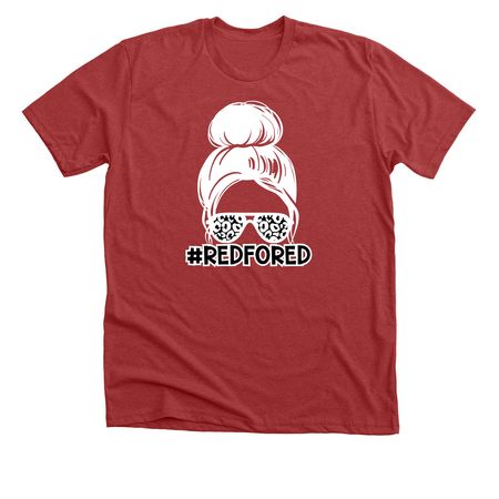 Girl7, a Heather Canvas Red Premium Unisex Tee