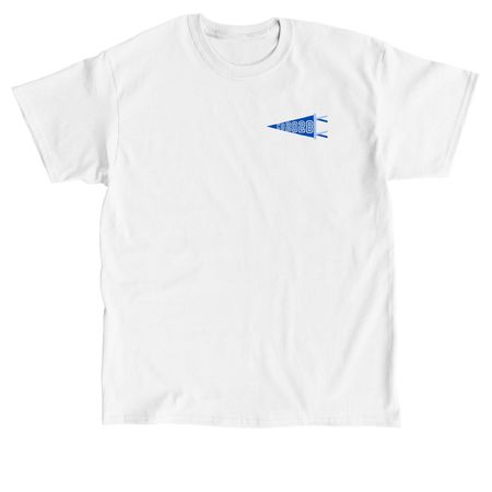 2028 Pennant Tee or Hoodie, a White Classic Unisex Tee