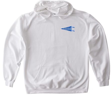2028 Pennant Tee or Hoodie, a White Gildan Softstyle Pullover Hoodie